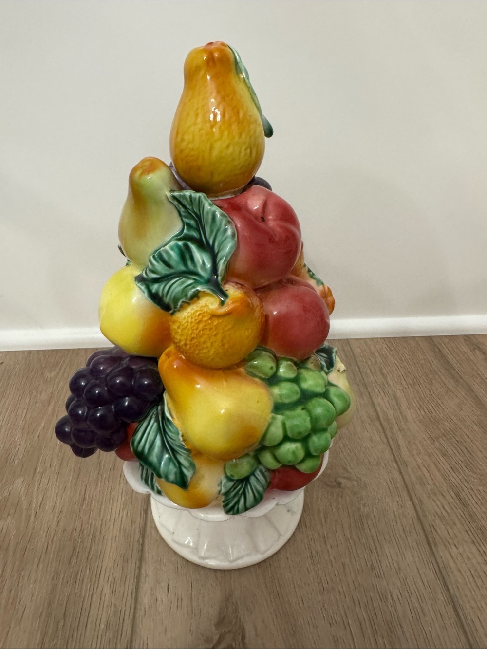 Vintage Inarco Fruit Topiary J-852 Fruit Centerpiece Made in Japan